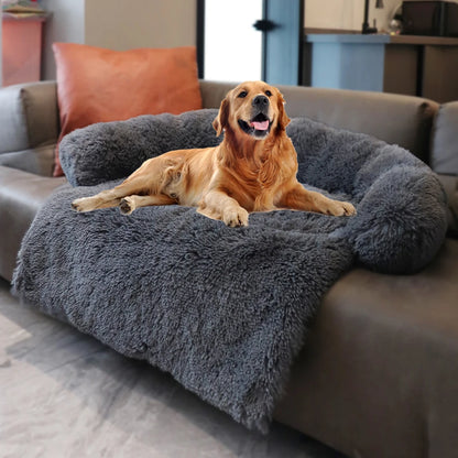 Plush Sofa-Shaped Rug for Pets Comfort, Style and Elegance for Winter Days